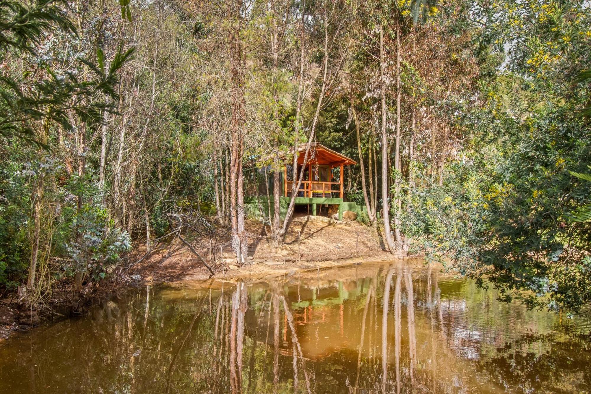 Cabana Tipo Glamping Savieza Life Experience Nemocon Exteriör bild